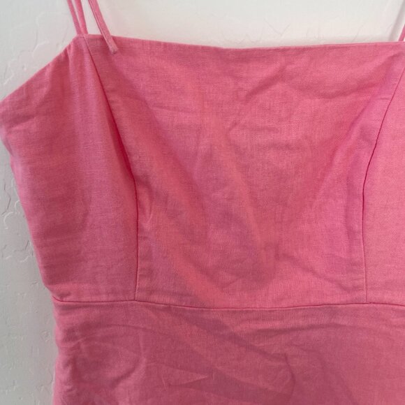 ⭐️Fit & Flare Tie-Shoulder Hipster Hippie Art Boho Bohemian Vaca Mini Cami Dress - Picture 6 of 6